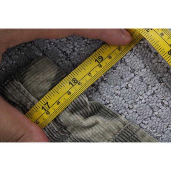 Alberto Golf Pants Mens Size 52 Brown Pro Cord Check Diamond Pattern Flat Front - Picture 9 of 11